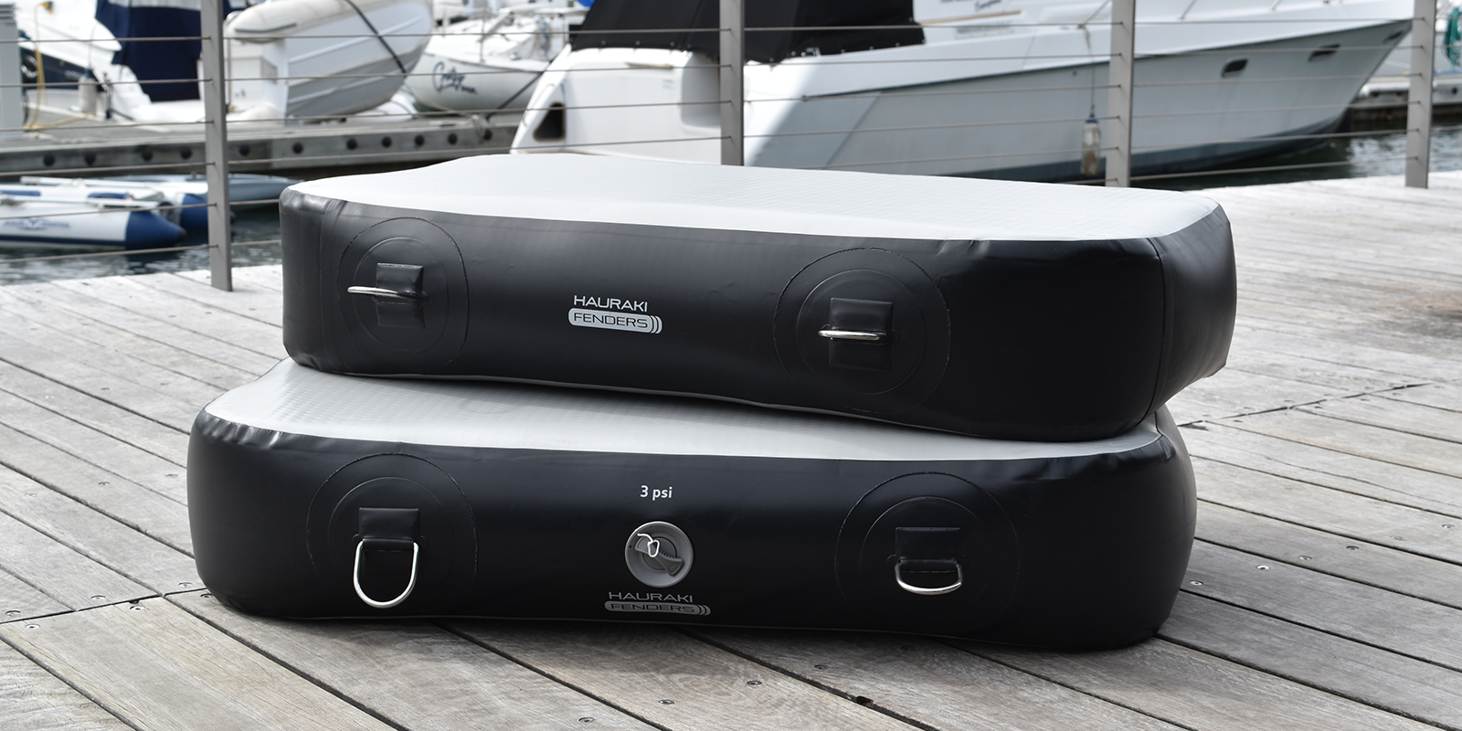 Hauraki Fenders releases rectangle inflatable fenders - March 2018