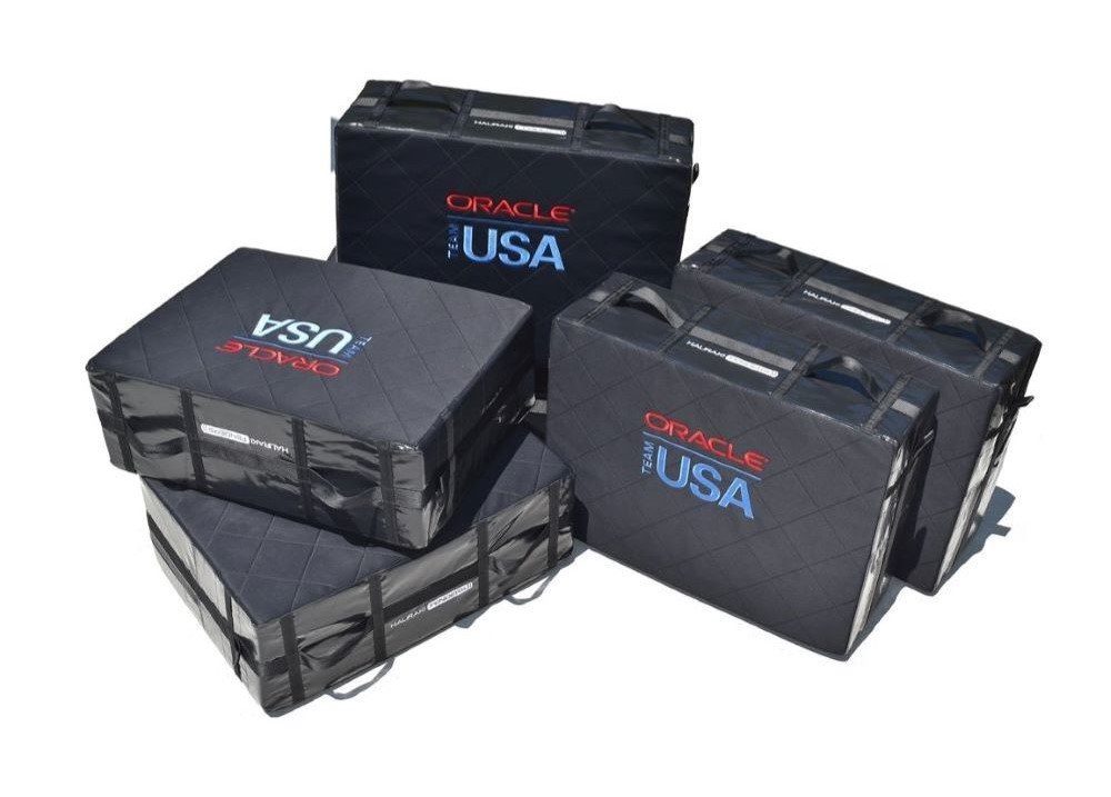 Hauraki Fenders supplies custom Hurricane fenders to Oracle Team USA for the Americas Cup - February 2016