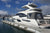 Marina berth set up with marina fenders and dock lines / mooring lines / ropes from Hauraki Fenders