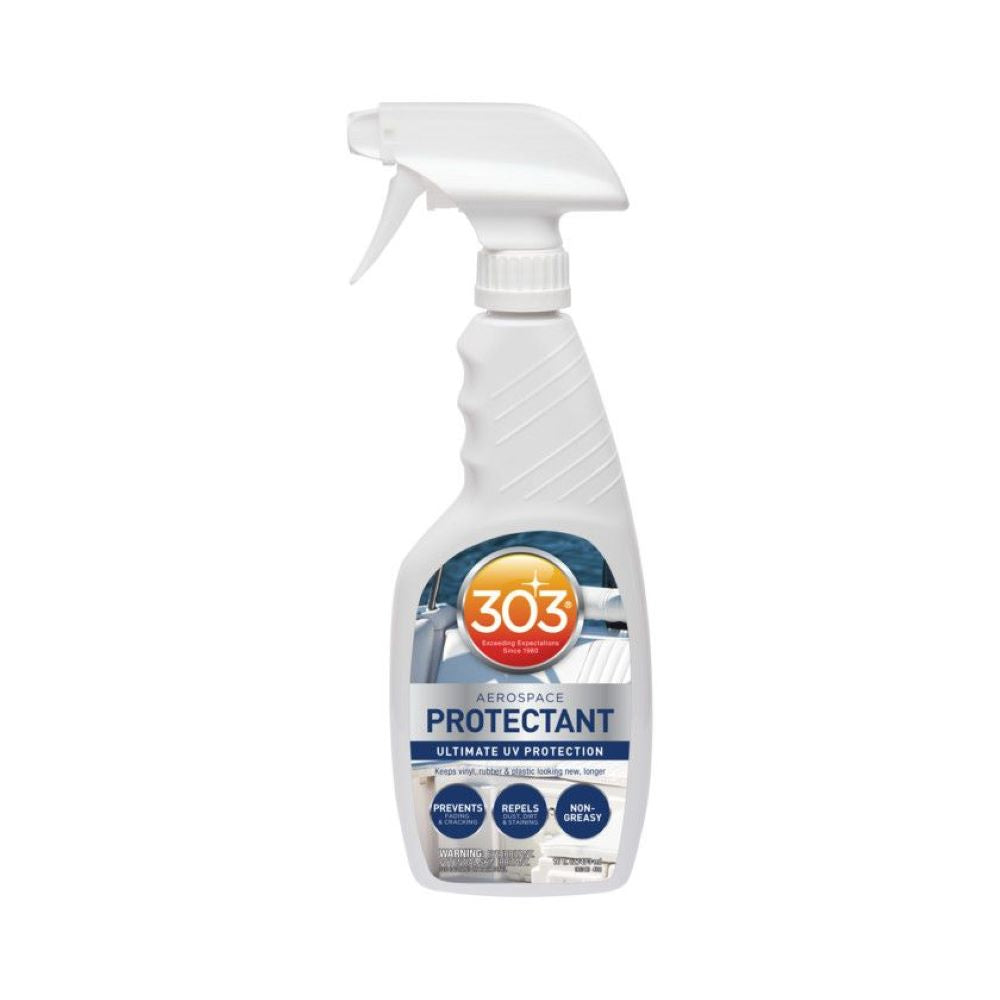 303 aerospace protectant - recommended for use on Hauraki Neoprene  Fender Covers