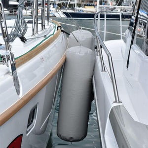 Hauraki Inflatable Fenders - light grey inflatable boat fenders