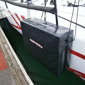 Hauraki Hurricane Fenders - Heavy duty solid foam boat fender - quilted fleece on both sides