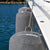 Hauraki Fleece Fender Covers -  Grey Marle fleece covers for inflatable boat fenders